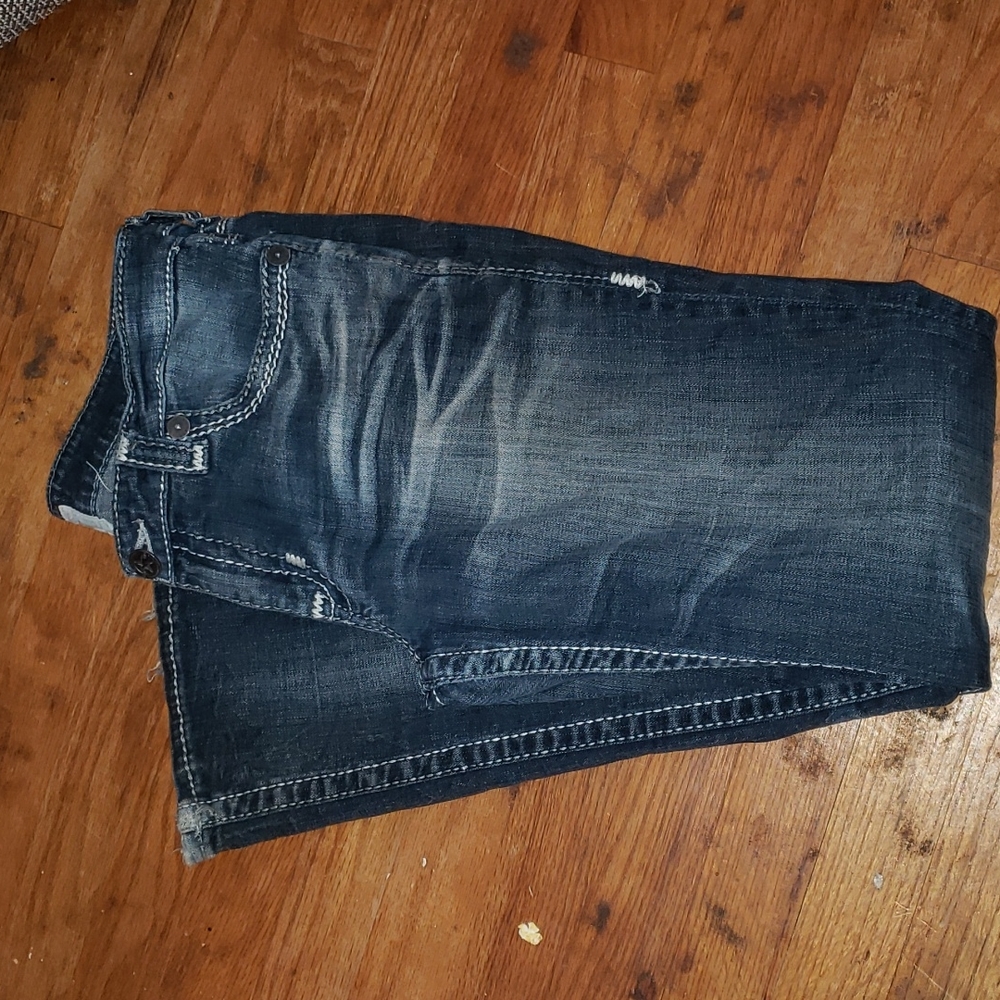 Big star Jeans size 29R x 32 Maddie style some fraying on bottoms